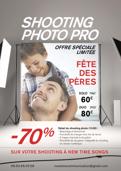 Shooting Photo Pro fête des Pères