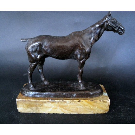 Annonce occasion, vente ou achat 'Gaston d\'Illiers ;Cheval 1930 .Bronze'