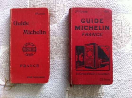 Annonce occasion, vente ou achat 'Guide Michelin'