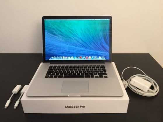 Annonce occasion, vente ou achat 'Apple MacBook Pro Rtina 15 Pouces'
