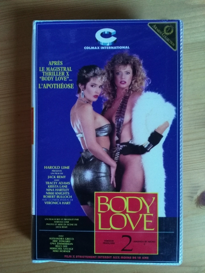 Vends VHS rare film Body love 2