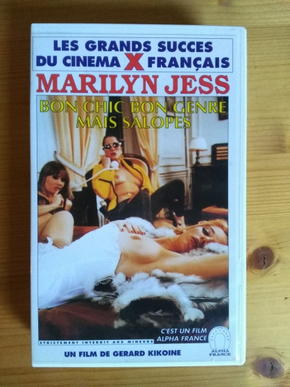 Vends VHS rare film Bon chic bon genre .