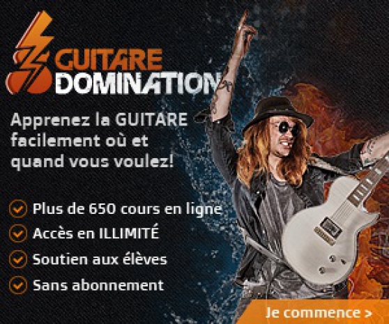 Annonce occasion, vente ou achat 'Guitare Domination - cole de guitare en'