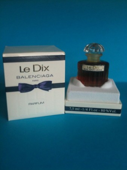Annonce occasion, vente ou achat 'Miniature parfum  Le Dix  Balenciaga'