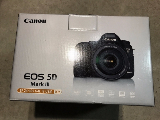 Annonce occasion, vente ou achat 'Canon eos 5d Mark III + EF 24-105 mm f /'