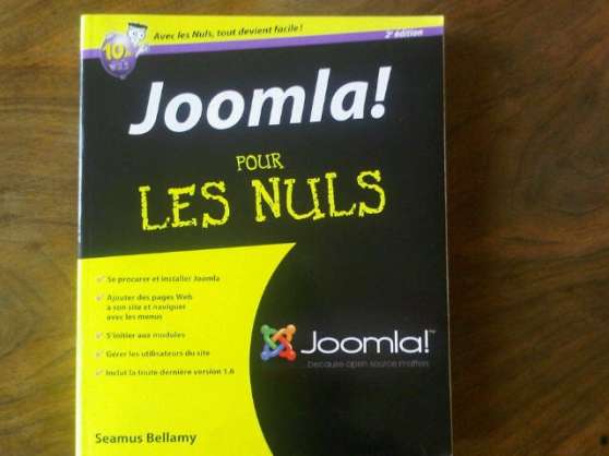 Annonce occasion, vente ou achat 'Joomla! pour les nuls (2me ed)'