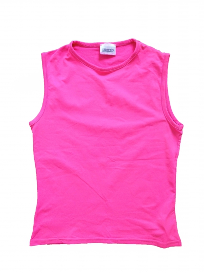 Tee-shirt rose fluo