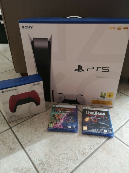 Annonce occasion, vente ou achat 'Pack Console Sony PS5 Blu-Ray Edition'