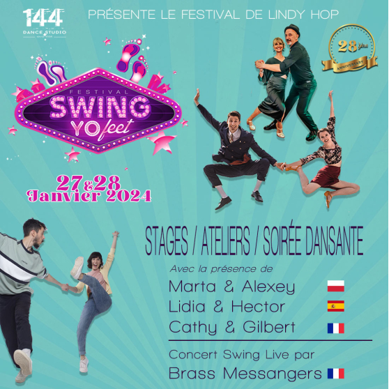 Annonce occasion, vente ou achat 'Festival de Lindy Hop - Swing Yo Feet'