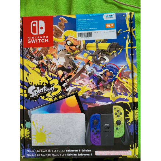 Annonce occasion, vente ou achat 'Nintendo Switch OLED - dition Splatoon'