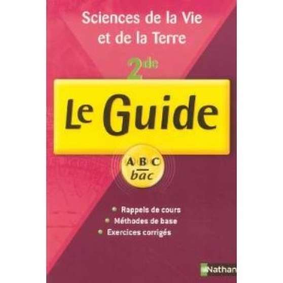 Annonce occasion, vente ou achat 'Le Guide ABC bac SVT 2de Cours+Exercices'
