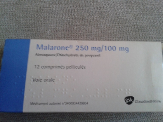 1 boite de Malarone