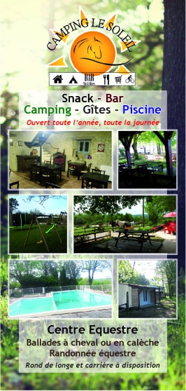 Annonce occasion, vente ou achat 'camping gites piscine snack bar'