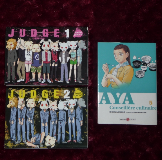 Annonce occasion, vente ou achat 'Manga Judge et Aya conseillre culinaire'