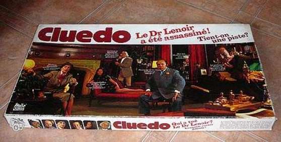 Annonce occasion, vente ou achat 'Jeu Cluedo Miro 1974'