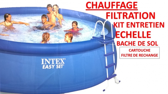 Annonce occasion, vente ou achat 'Piscine Easy-Set 4.57*1.22 KIT COMPLET'