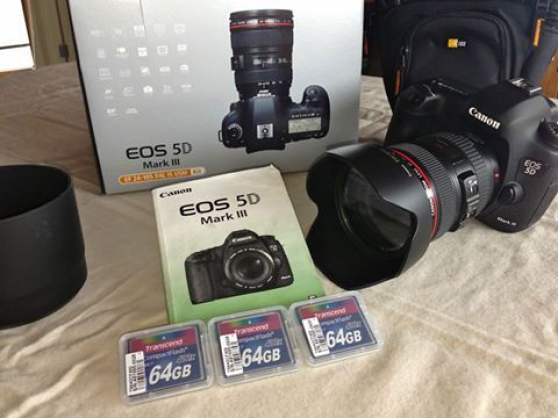 Annonce occasion, vente ou achat 'Canon EOS 5D Mark III DSLR appareil phot'