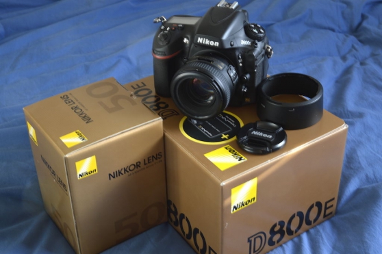 Annonce occasion, vente ou achat 'VDS Nikon D800E de 2014'