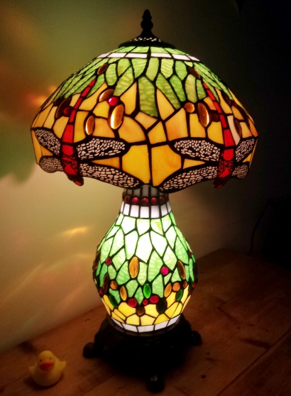 Annonce occasion, vente ou achat 'Lampe style Tiffany jaune et vert'