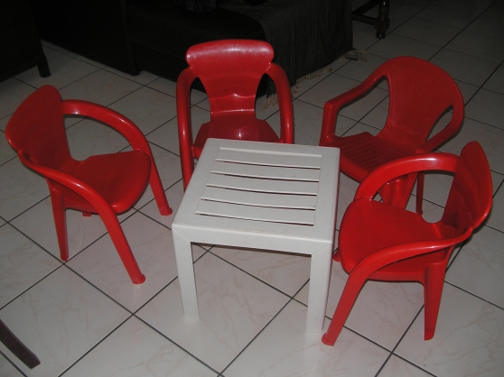 Annonce occasion, vente ou achat 'ensemble table + chaise'