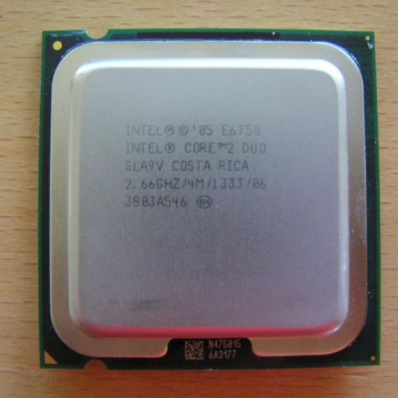 Annonce occasion, vente ou achat 'Processeur E6750- CPU Intel Core 2 Duo'
