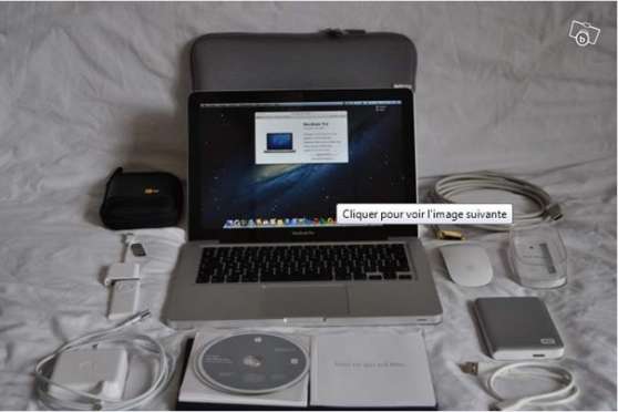 Annonce occasion, vente ou achat 'Apple Mac Book Pro Unibody Alu'