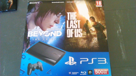 Annonce occasion, vente ou achat 'Console Playstation 3 ultra slim 500 GO'