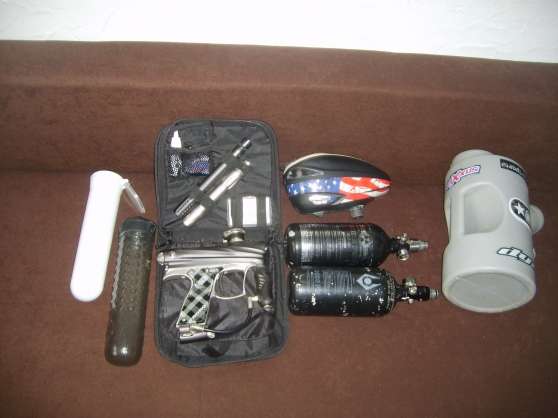 Annonce occasion, vente ou achat 'Kit complet Paintball DYE DM9'