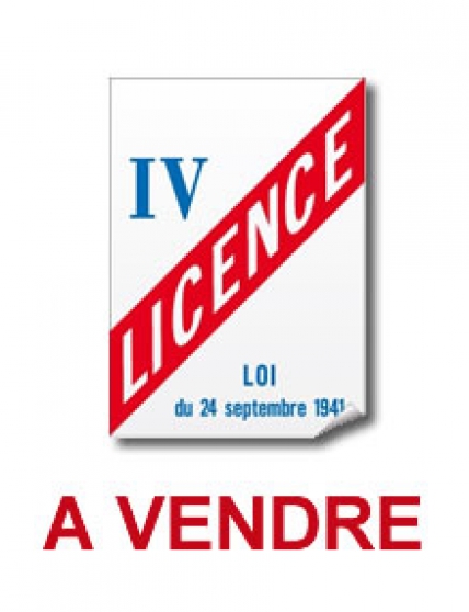 Vente Licence IV
