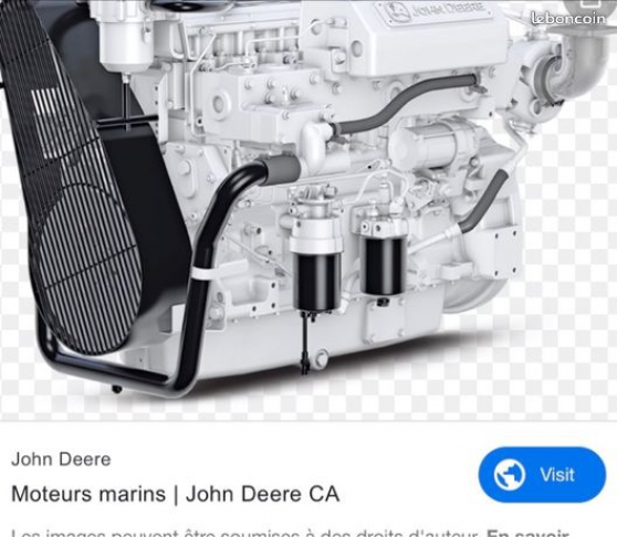 Annonce occasion, vente ou achat 'Moteur marin John Deere 6068 SFM 50'