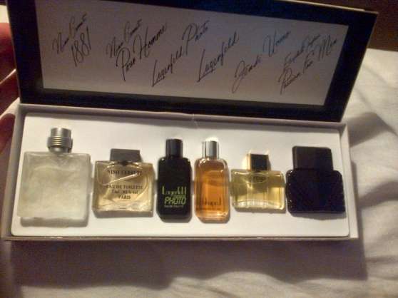 Annonce occasion, vente ou achat 'coffret miniatures de parfum homme'