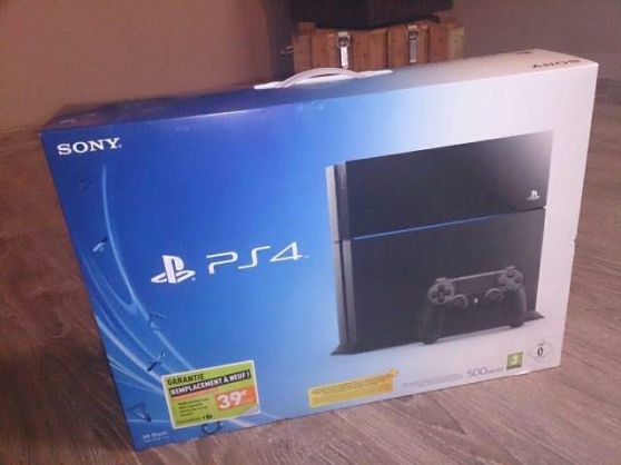 Annonce occasion, vente ou achat 'console Sony Playstation 4 noire 500 Go'