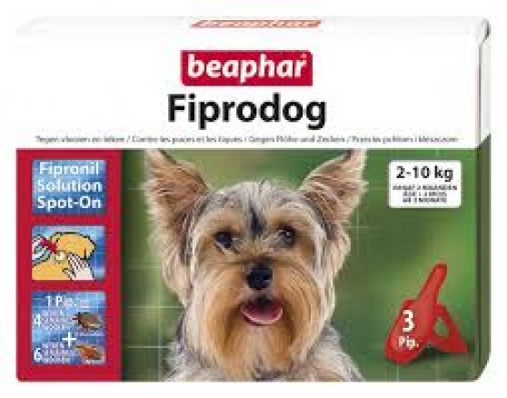 Annonce occasion, vente ou achat 'fiprodog petit chien 3 pipettes BEAPHAR'