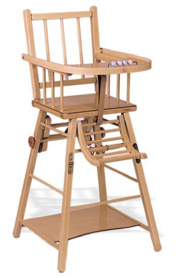 Annonce occasion, vente ou achat 'Chaise haute bois transformable Combelle'