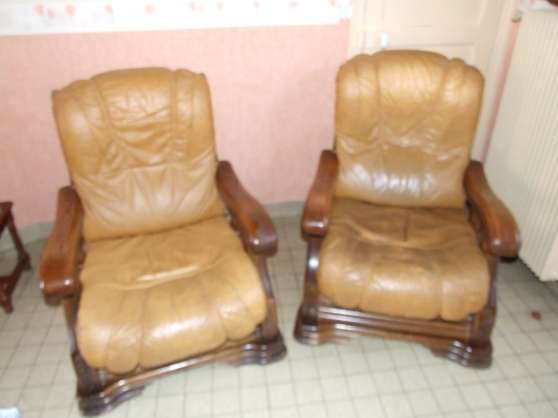 Annonce occasion, vente ou achat 'fauteuils cuir'