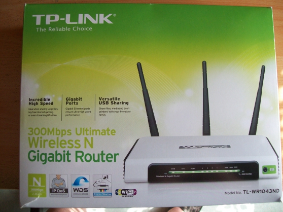 Annonce occasion, vente ou achat 'recherche le CD routeur TP-LINK TL-WR10'