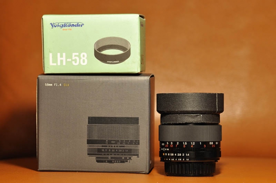 Annonce occasion, vente ou achat 'Voigtlander 58mm f1.4 SL2'