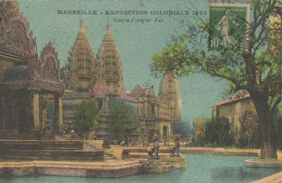 Annonce occasion, vente ou achat 'Marseille - expo colo 1922 temple'