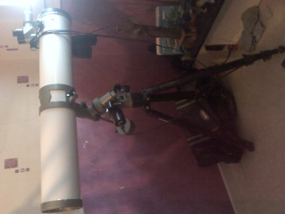 telescope a moteur blanc perl