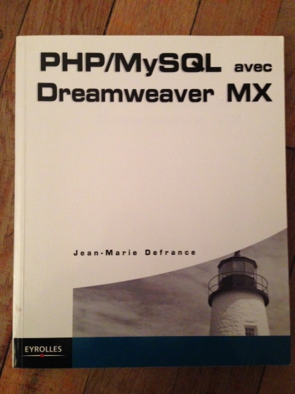 Annonce occasion, vente ou achat 'PHP/MySQL avec Dreamweaver MX'
