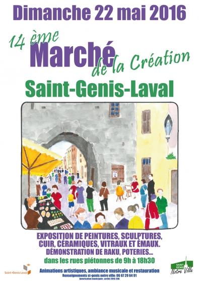 Annonce occasion, vente ou achat 'MARCHE DE LA CREATION A ST GENIS LAVAL'