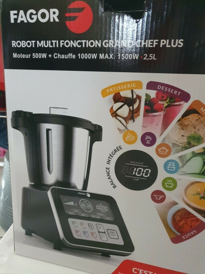 Annonce occasion, vente ou achat 'ROBOT MULTIFONCTION FAGOR GRAND CHEF +'