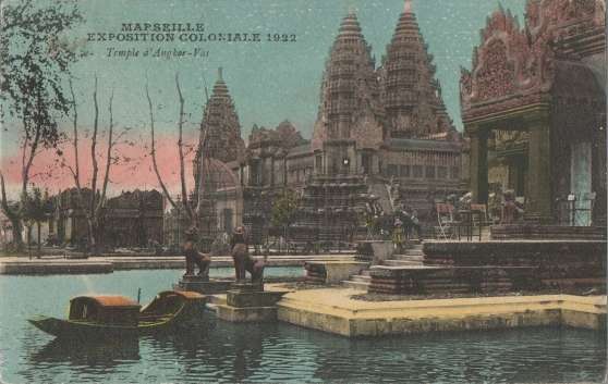 Annonce occasion, vente ou achat 'Marseille - expo colo 1922 temple bis'
