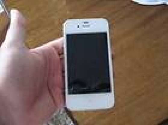 Annonce occasion, vente ou achat 'iPhone 4S Blanc 16 Go dbloquer'