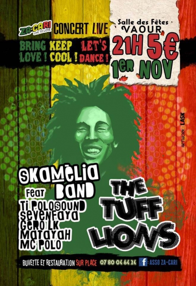 Annonce occasion, vente ou achat 'concert reggae live tarn !!!'