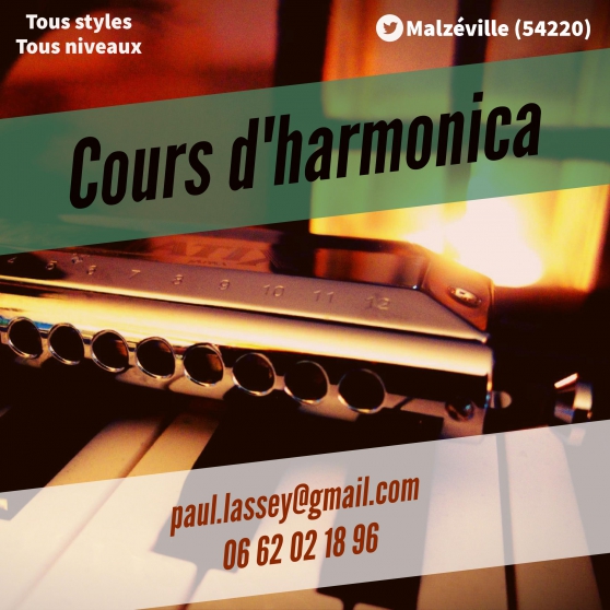 Annonce occasion, vente ou achat 'Cours d\'harmonica'