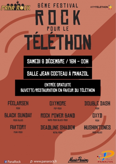 Annonce occasion, vente ou achat '6me Festival Rock pour le Tlthon'