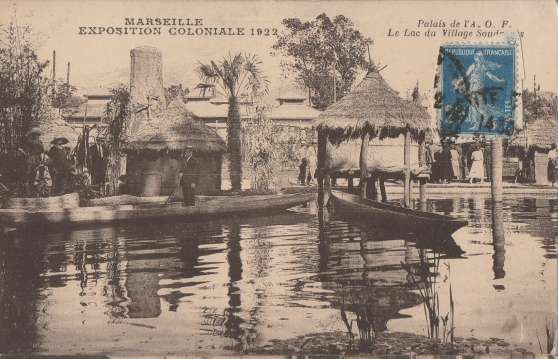 Annonce occasion, vente ou achat 'Marseille - expo colo 1922 lac Soudan'