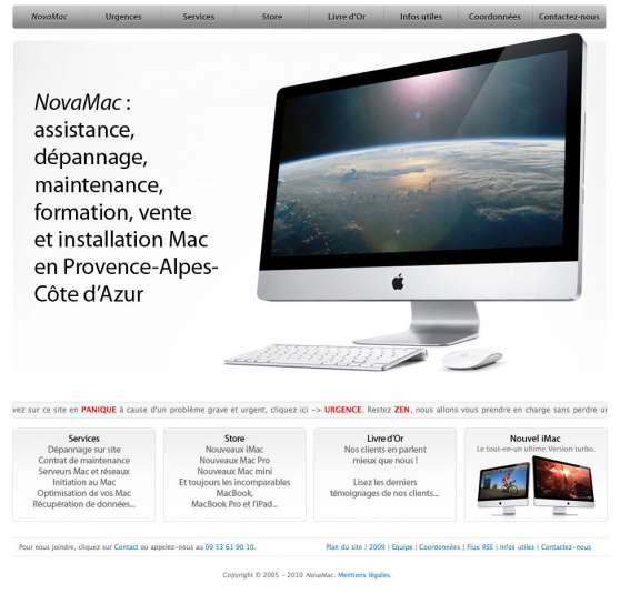 Annonce occasion, vente ou achat 'NovaMac, spcialiste Apple'