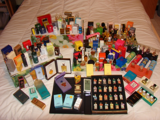 Collection Parfums miniatures